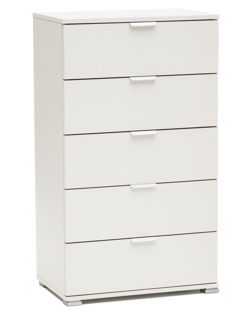 RD305 Bianco 5 cassetti