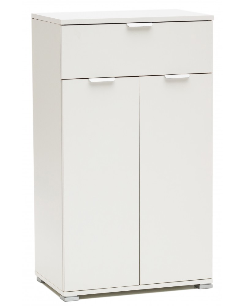 RD306 Armadio bianco 2 ante + cassetto
