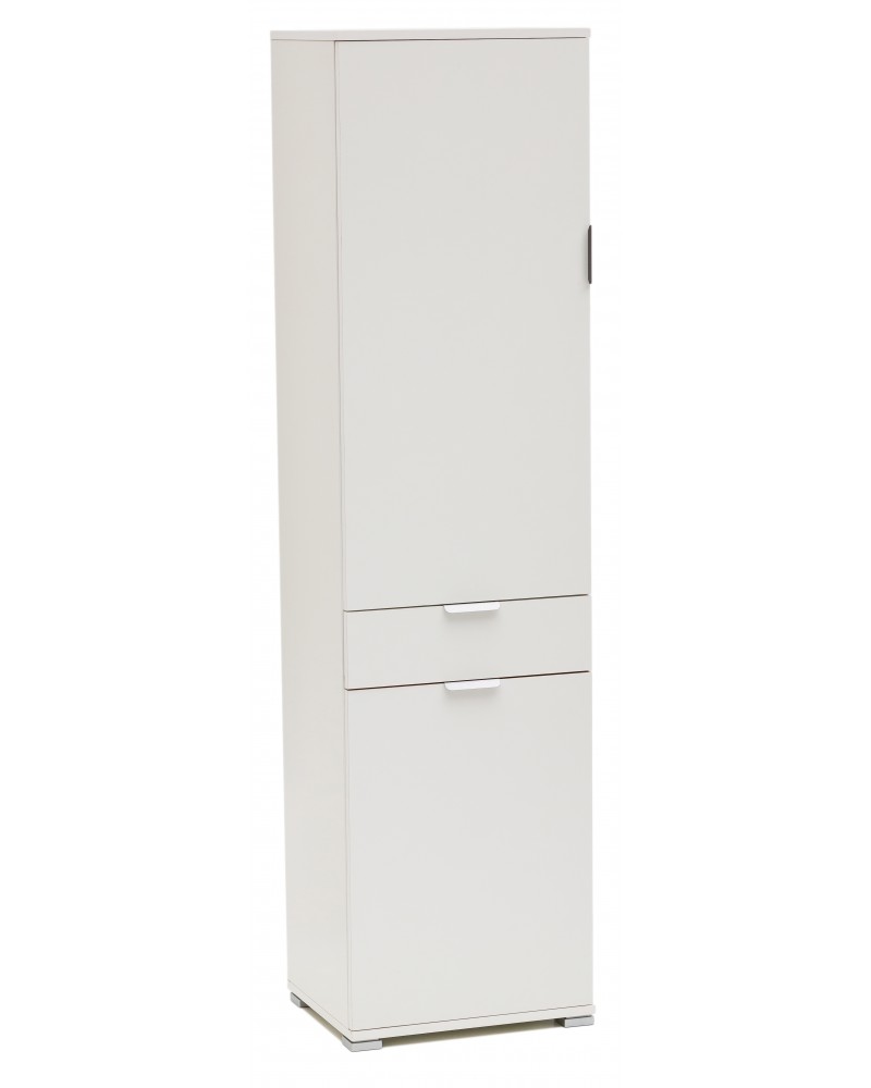 RD401 Armadio bianco 2 ante + cassetto