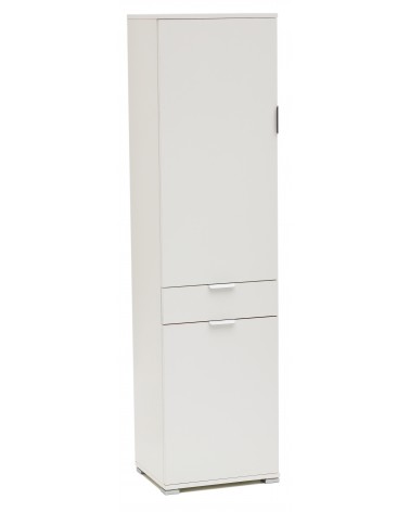 RD401 Armadio bianco 2 ante + cassetto