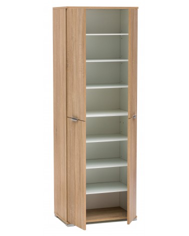 RD1618 Rovere Sonoma armadio quattro ante aperto