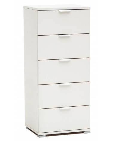 RD611 Bianco 5 cassetti