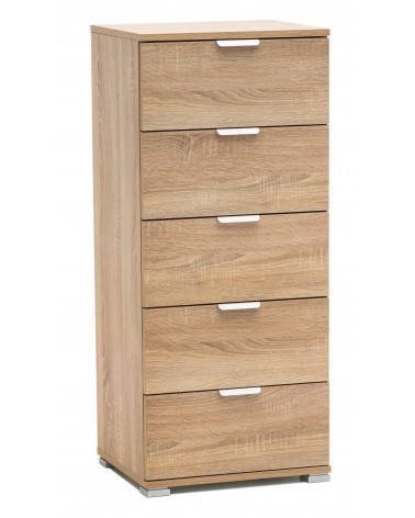 RD611 Rovere Sonoma 5 cassetti