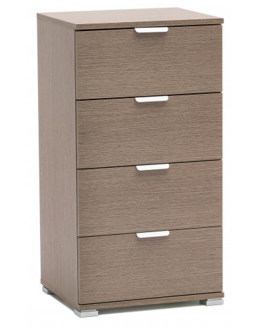 RD613 Rovere Grigio 4 cassetti