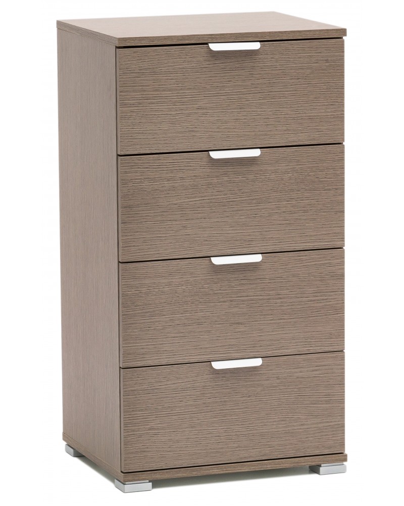 RD613 Rovere Grigio 4 cassetti